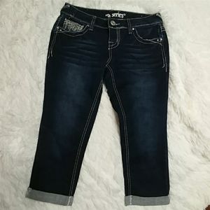 Short & Sexy SERIES Capris Crop Jeans Size 1